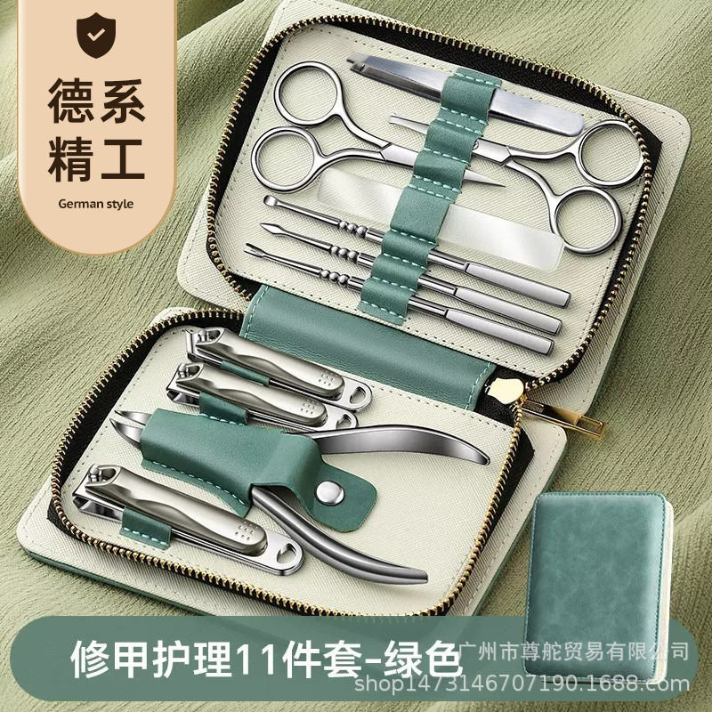 High-quality stainless steel nail clippers & manicure tool set - professional nail care kit for wholesale