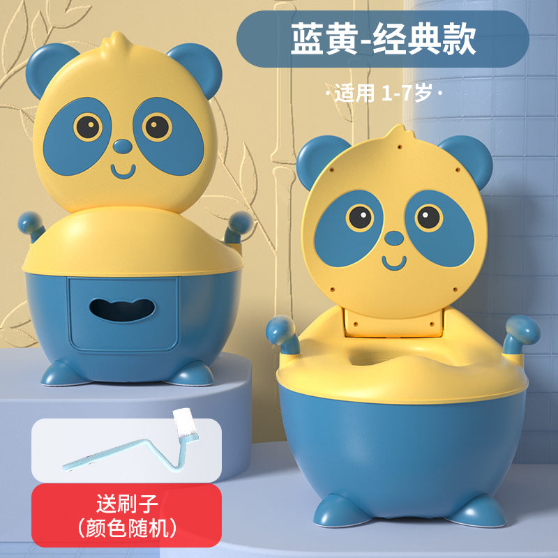 Children's cushioned toilet toilet, male and female baby urinal, children's toilet, indoor children are convenient to move the toilet stool