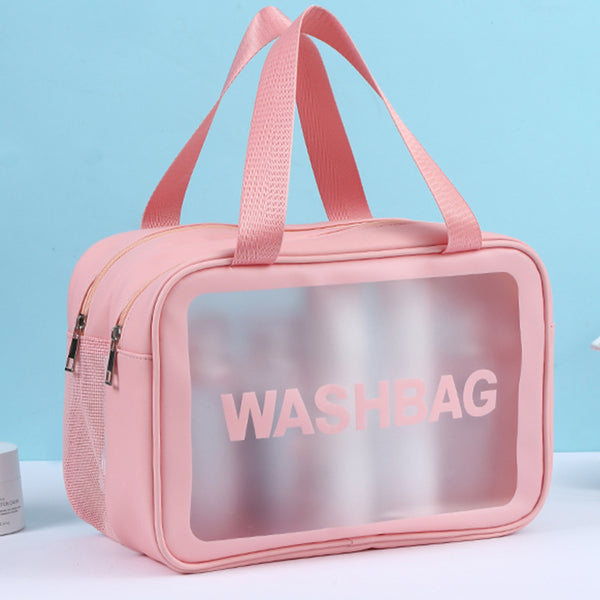 Wholesale wet and dry separation swimming bag large capacity portable bath bag waterproof portable toilet bag double cosmetic bag
