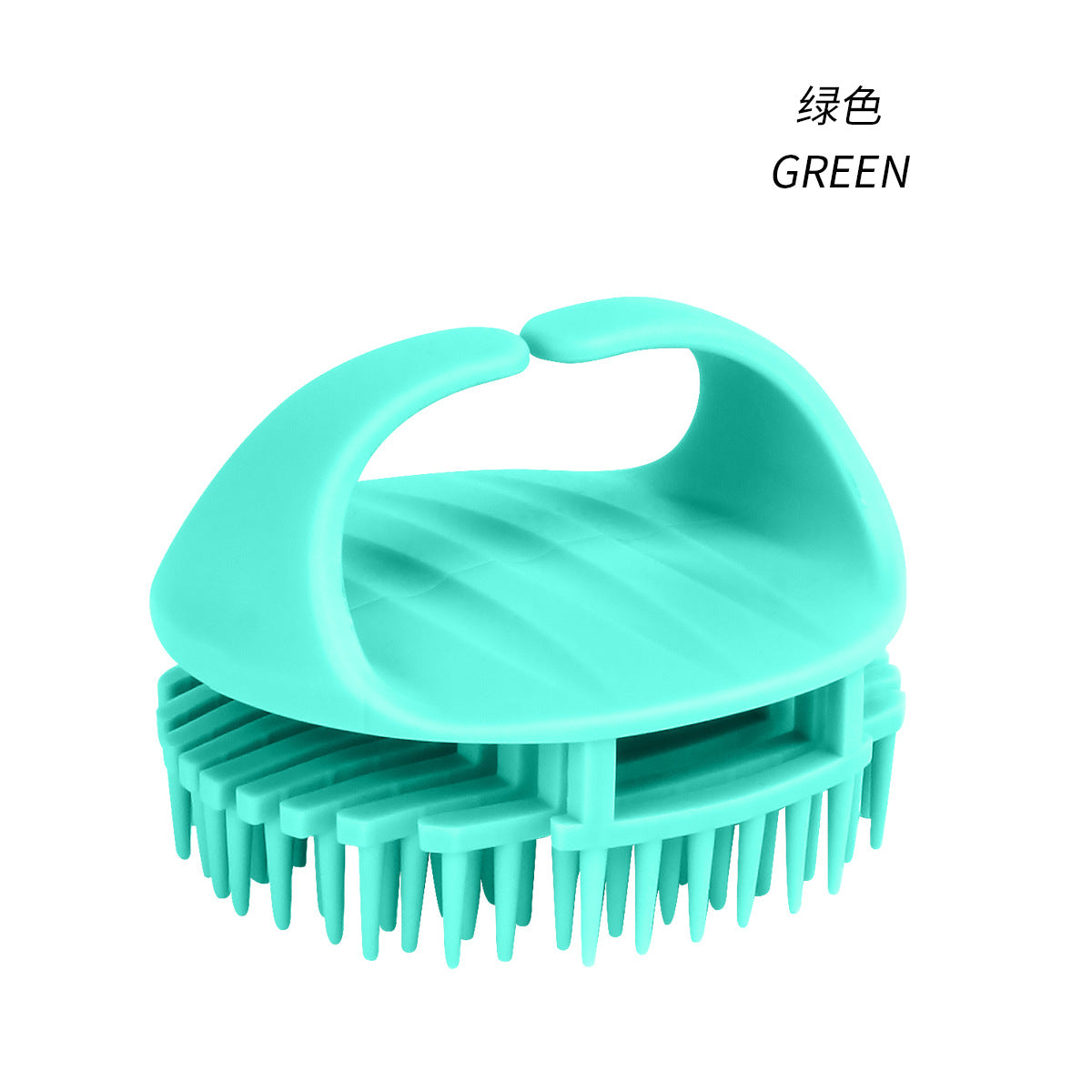 Color Silicone Shampoo Brush Massage Brush Shampoo Artifact Head Massage Comb Hair Grabber Household Silicone Shampoo Brush
