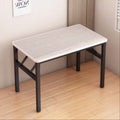 Easy-to-assemble folding desk - no assembly required - perfect for home, living room, dining room, bedroom, or office