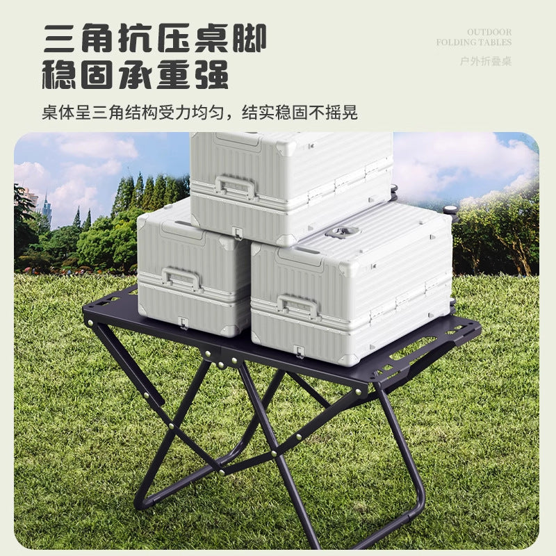 Foldable table stall rectangular portable decoration foldable small table rectangular street stall simple outdoor dining table