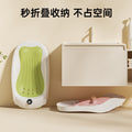 Baby bath net newborn sitting and lying support handy gadget baby bathtub neutral bath bed support non-slip mat temperature sensing bath rack