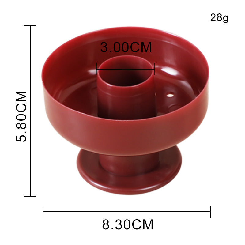 hot-selling donut molds - assorted floral donut press molds, hollow plastic cake & bread models, cookie cutters
