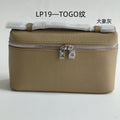 Elephant gray togo first layer cowhide