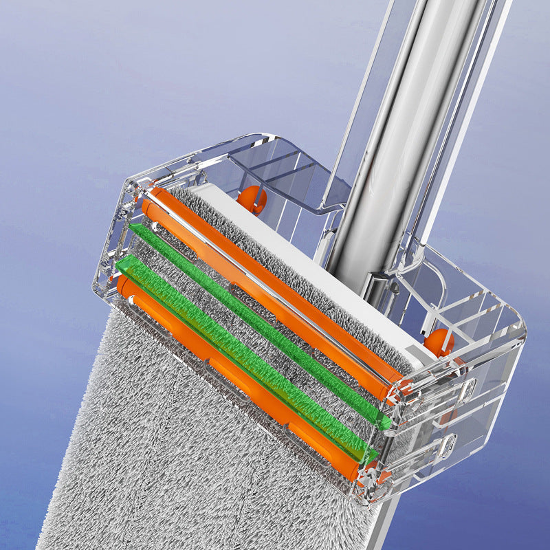 Flat mop for home one mop net hands-free mop new arrival floor mop lazy mop cleaning mop handy gadget