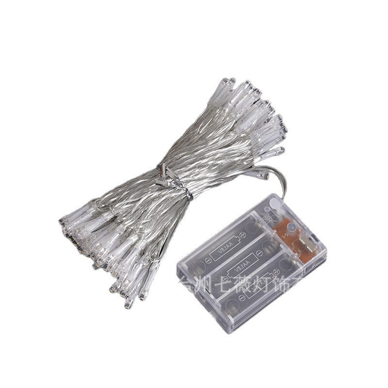 led lanterns waterproof rubber wire flashing lights low-voltage gypsy stars outdoor tree-entangled Christmas decorative lights