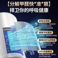2025 new pet air purifier: kills bacteria, removes pet dander, eliminates allergens, neutralizes odors, eliminates formaldehyde, and removes secondhand smoke