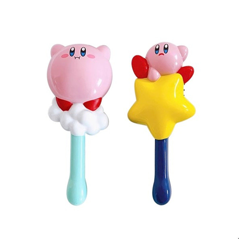 Cute kirby air cushion comb - anti-static, cartoon design, girly massage comb for home use, kids & girls