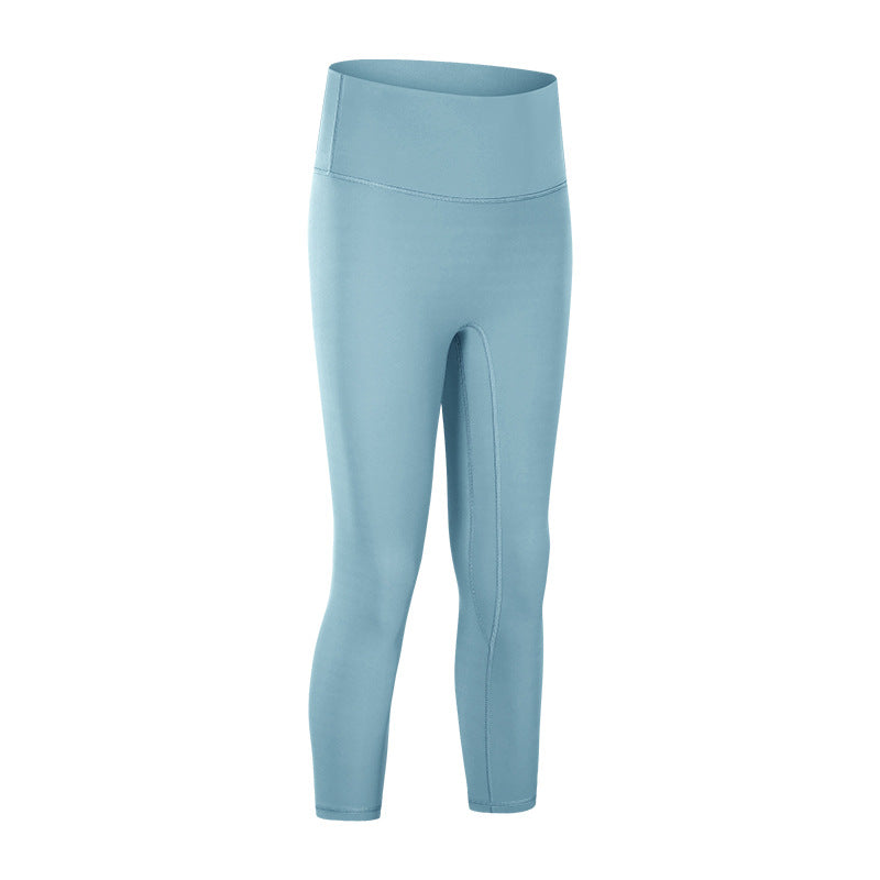 Spring/summer new arrivals: seamless, barely-there yoga capris - high-waisted, butt-lifting, slimming workout leggings for women (dl065)