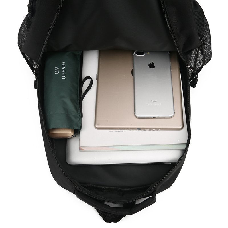 Cross-border outdoor backpack girls, backpack fashionable versatile large-capacity new middle school student schoolbag men's wholesale