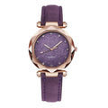 New arrival starry sky watch for women live broadcast women's fashioncasual watch rhinestone frosted leather belt watch thin model