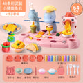 Piggy + ice cream machine + ice cream + kitchen set + dumpling set + 48 mud