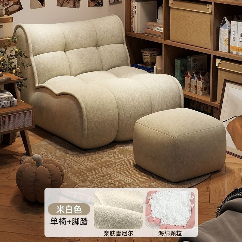 Lazy sofa single retro tatami sofa chair living room small sofa for homeplaid sofa chair small apartment