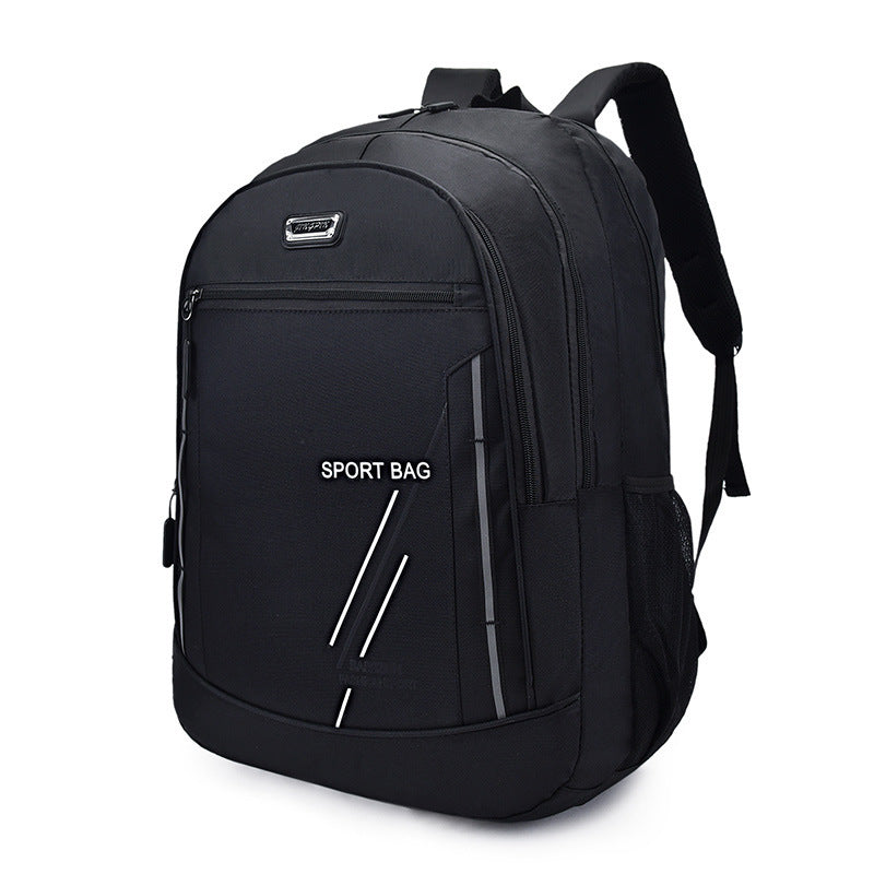 New high school student backpack, business men's computer backpack, leisure travel bag, backpack spot wholesale