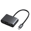 Type-c docking station usb-c to hdmi/vga converter suitable for macipad huawei multi-interface