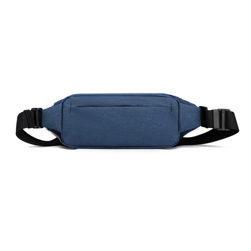 New Hong Kong wind locomotive color matching cycling bag outdoor travel fanny pack versatile mobile phone messenger bag travel commuter fanny pack