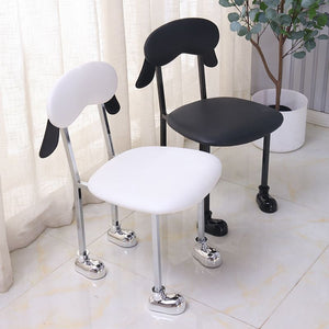 Used sheep chair backrest chair makeup dressing stool dining chair kids designer for home cartoon chair