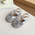 new girls' hollow-out sandals - kids' breathable velcro butterfly summer princess sandals