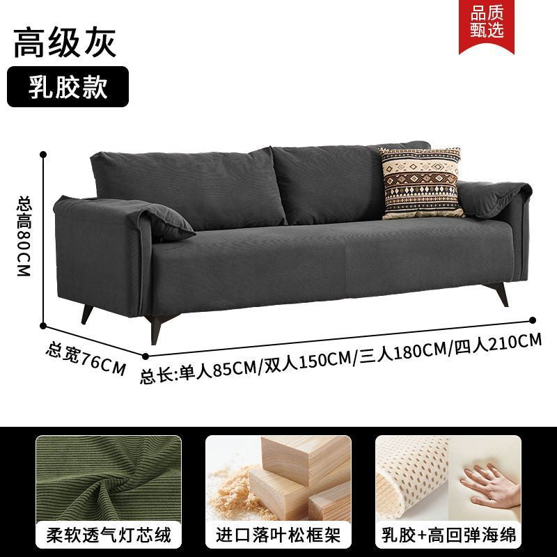American mid-century oil wax leather sofa, perfect for living rooms, small apartments, clothing store receptions, and adding a touch of understated luxury with a vintage vibe. this double-seater sofa is a stylish choice