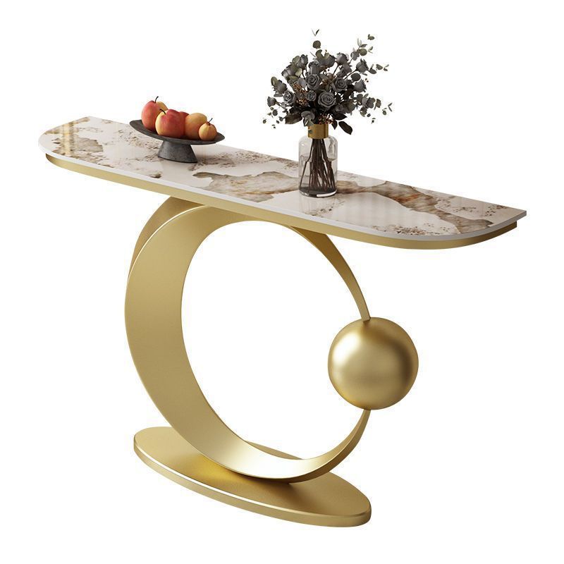 American rock slab entrance console table, light luxury entrance table, new chinoiserie chinoiserie entrance, living room entrance partition cabinet