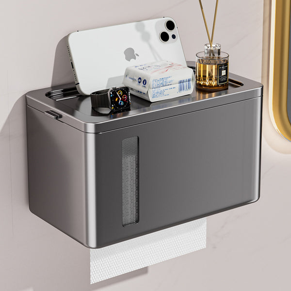 Toilet tissue box No punching toilet waterproof face towel storage box Shelf paper toilet paper toilet carton