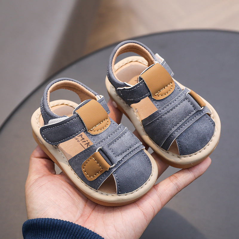 26summernew arrival infant shoes toddler shoes sandals cartoon soft bottom men's and women's baby shoes exportbaotou children's shoes