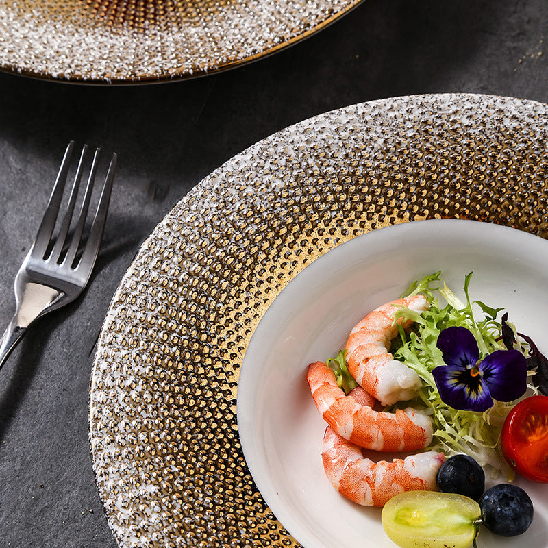 Instagram-worthy luxury ceramic dinnerware: perfect for restaurants, hotels, and home. elevate your presentation with these high-end dessert plates, unique steak dishes, and fruit salad bowls