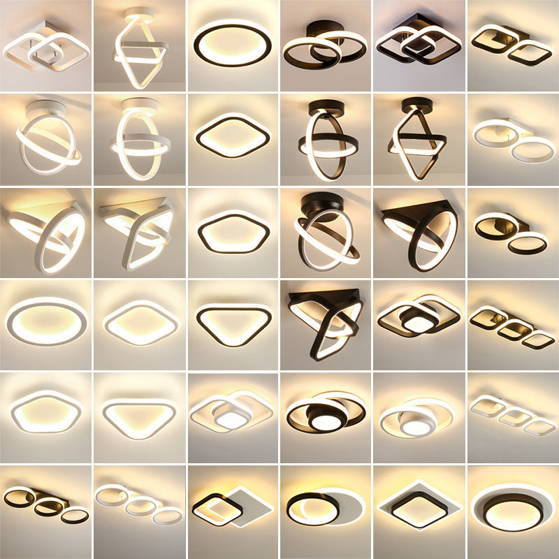 LED Aisle Light Modern Simple Entry Foyer Light Creative Balcony Light Nordic Smart Lighting