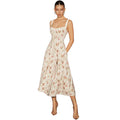 fashion printing elastic fashion goddess one step long dress silmslimming looksexydress