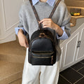 2025 new women's backpack - minimalist chic nylon backpack for travel, college style, and trendy fashion