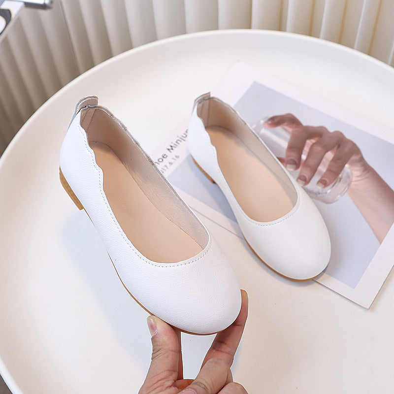 Wholesale girls' shoes:  spring/autumn new arrivals - toddler & little kid leather shoes, baby princess shoes, and school-style flats
