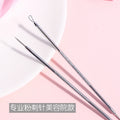 Personalized colorful fenling acne steel needle facial blackhead removal acne picking acne needle tip acne needle double-ended acne needle