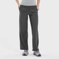 Luxtrenew arrival flesh-covering slimming lookhigh waistcasual sweatpants women's elastic drawstring waiststraight-leg pants dss077