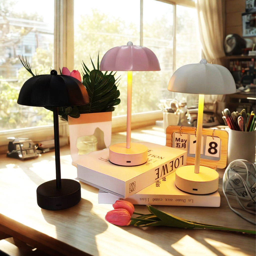 touch charging desk lamp eye protection bedroom bedside lamp restaurant bar ambient light decorative night light