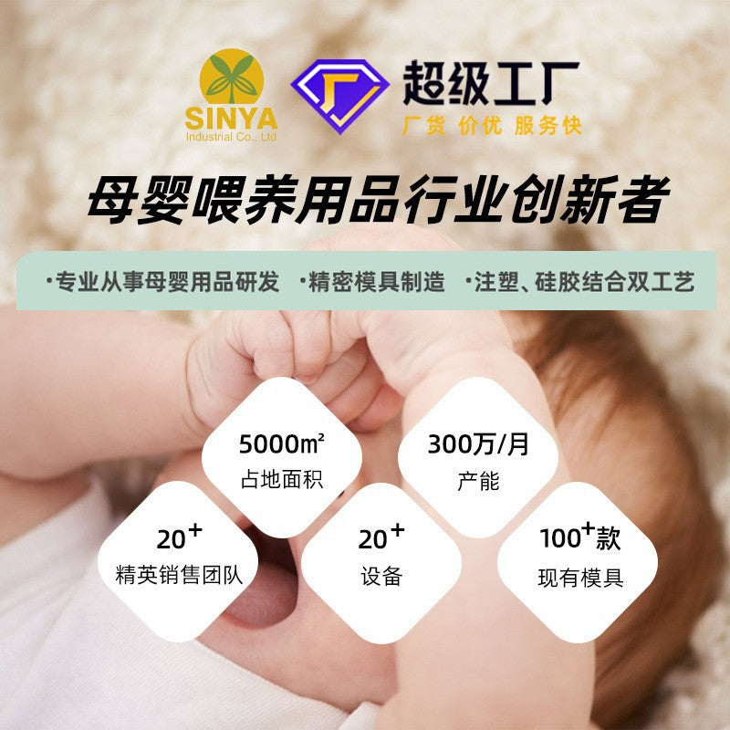 Newborn baby silicone handle spoon & 316 stainless steel short handle fork set - baby feeding utensil set