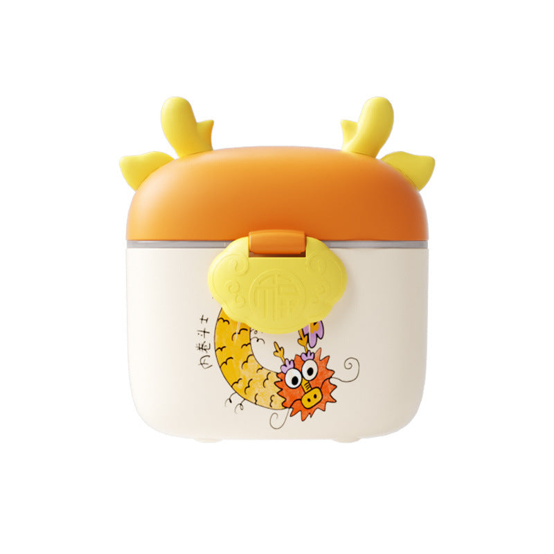 Baby formula dispenser - portable, large capacity, rice cereal container, formula dividing box, airtight storage jar, moisture-proof