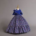 Ready-to-ship wholesale children's formal dresses, featuring traditional chinese style chiffon princess gowns, perfect for flower girls, christmas parties, and everyday wear. girl dress