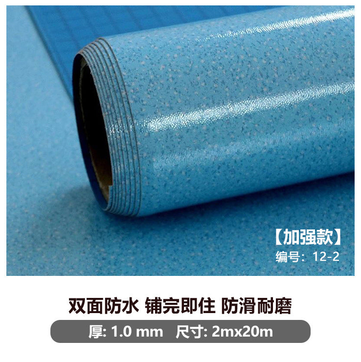 Commercial-grade, thickened, and wear-resistant pvc flooring for large areas of cement floors. waterproof adhesive-backed vinyl flooring for both commercial and residential use