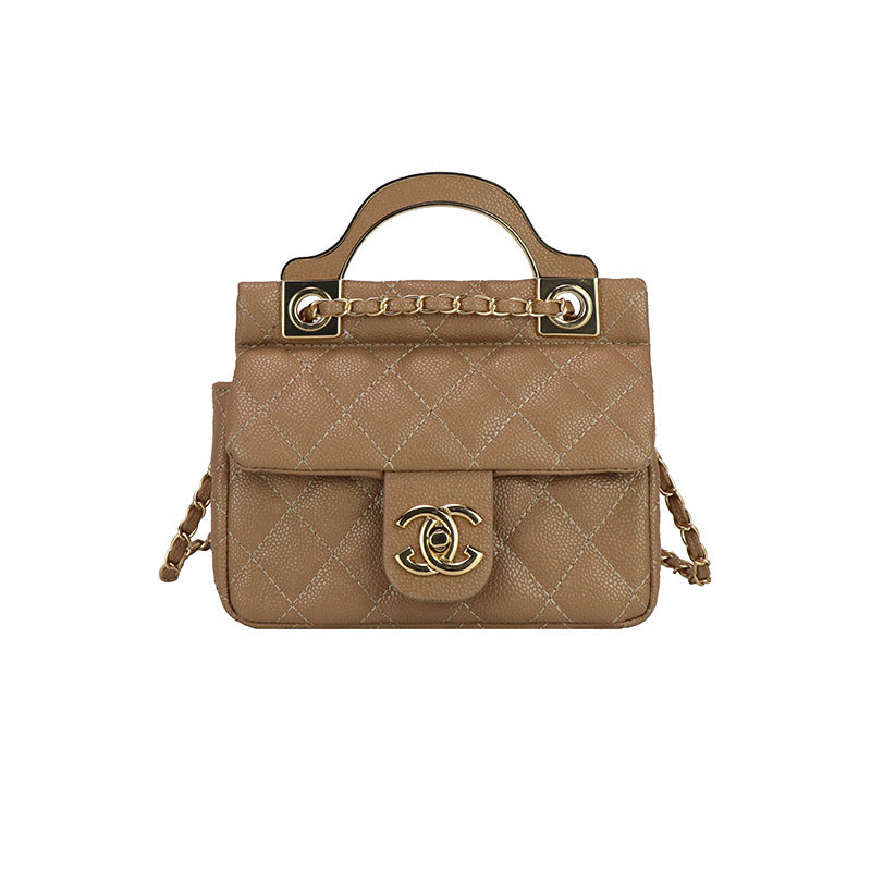 Diamond quilted chain bag - new 2025 fashionable & trendy shoulder/crossbody handbag for women