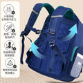 2026 new children's backpack for boys, elementary school grades 1-6, boys' and girls' spine-protecting, weight-reducing double shoulder bag
