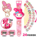 Culuo children's electronic projection watch mi girl children's day gift sanrio melody princess luminous toy