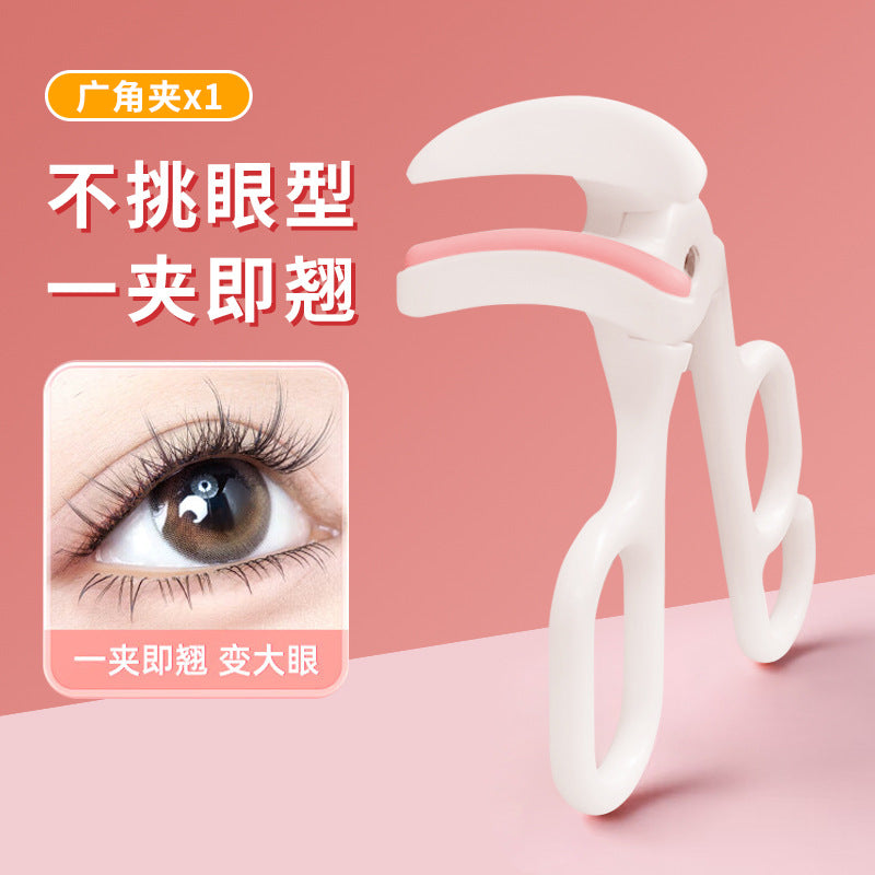 Brand new eyelash curler, the same style as popular influencers! achieve long-lasting, dramatically curled lashes with its wide-angle design. perfect for creating a sunflower curl, ideal for students, and conveniently portable. in stock and ready to ship!