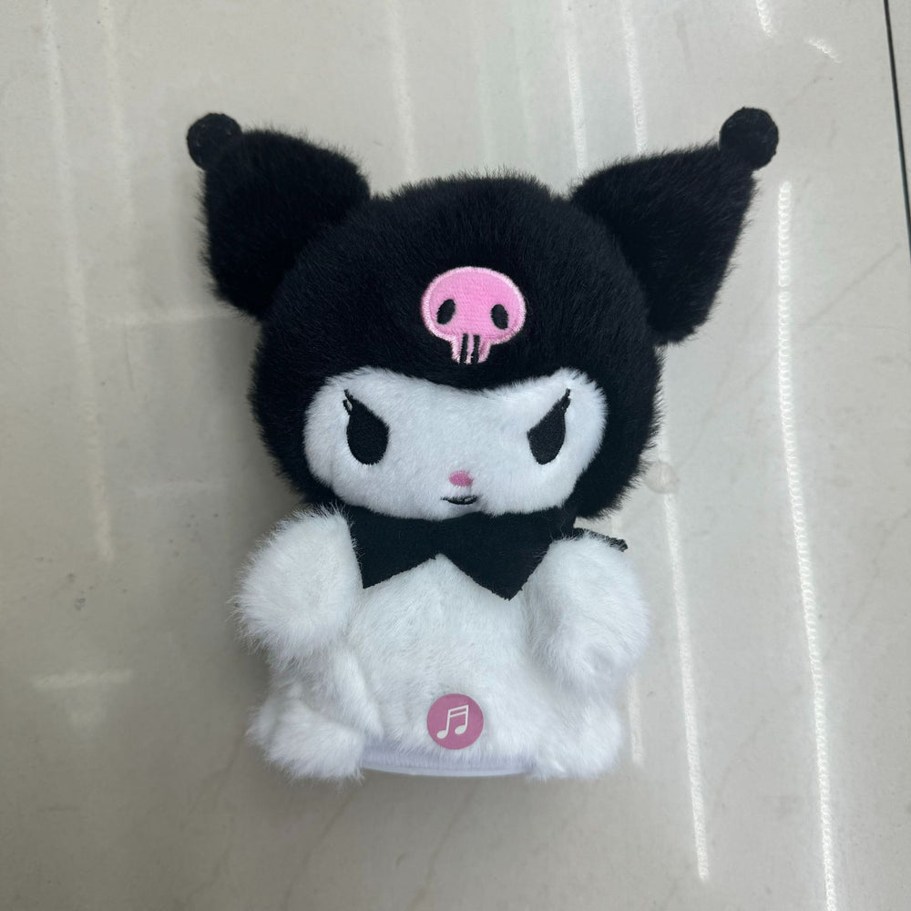 2025 cross-border hot-selling singing, dancing, talking, electric magic voice plush cute pet kids' light-up toy