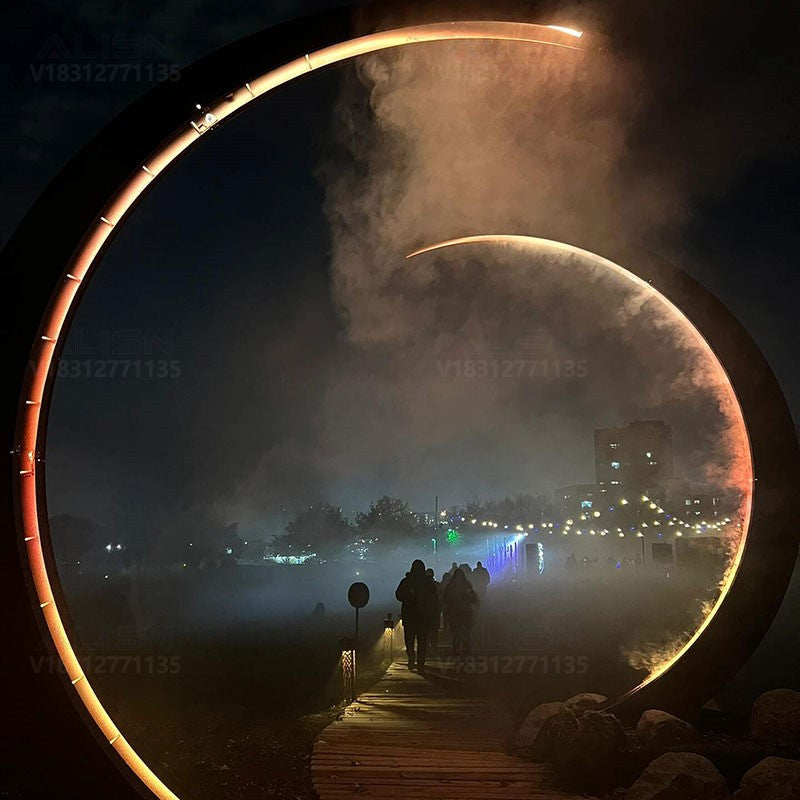 Cultural Tourism Night Tour Landscape Lights Meichen Installation Space Art Park Scenic Area Outdoor Internet celebrity lawn lighting installation