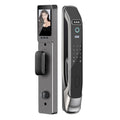 Facial recognition fingerprint lock video intercom smart door lock password lock for home anti-theft door electronic lock factory wholesale