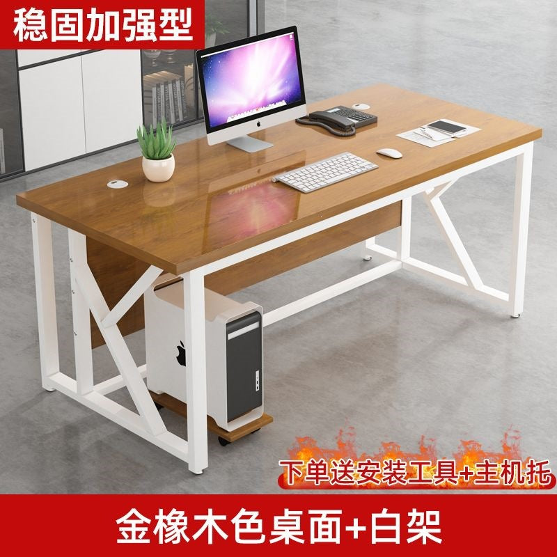 Commercial office modern minimalist executive desk computer desk manager boss desk staff preferred comfort choice