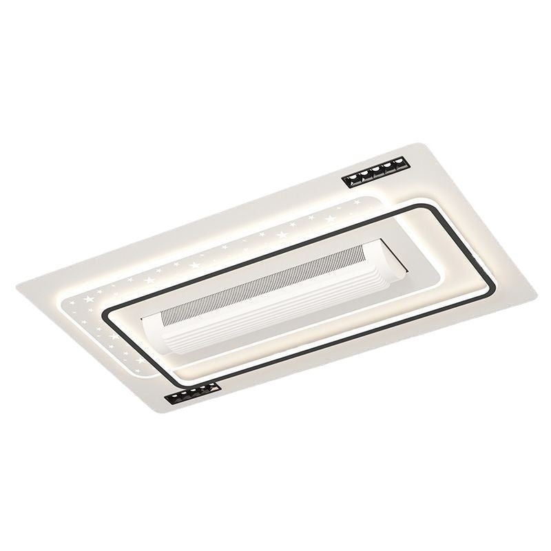 [Strict Selection] 2025 New Full Spectrum Bladeless Fan Light Ceiling Fan Light Eye Protection Integrated Ceiling Light with Fan