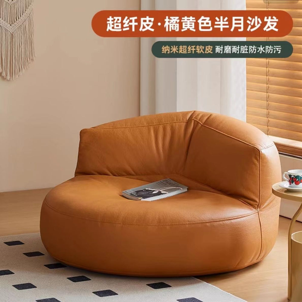 Beanbag sofa - lazy sofa, tatami style, single seater, perfect for small spaces, balcony, bedroom, living room - reclining lounger
