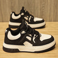 Men's shoes: 2025 spring new arrivals - premium, versatile black and white panda sneakers - student style, athletic, casual, and trendy white shoes